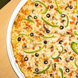 The “Vegetarian” Veggie Pizza