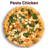 Pesto Chicken Deluxe Pizza