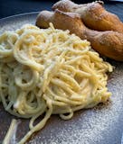 Spaghetti with Pesto & Chicken