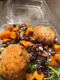 Harvest Salad with Crabcakes