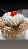 Cannoli filled Zeppole