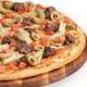 Impossible Artichoke Pesto Pizza