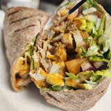 Buffalo Chicken Wrap--with fries
