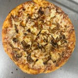 Thin Crust Pizza with Sauteed Onions