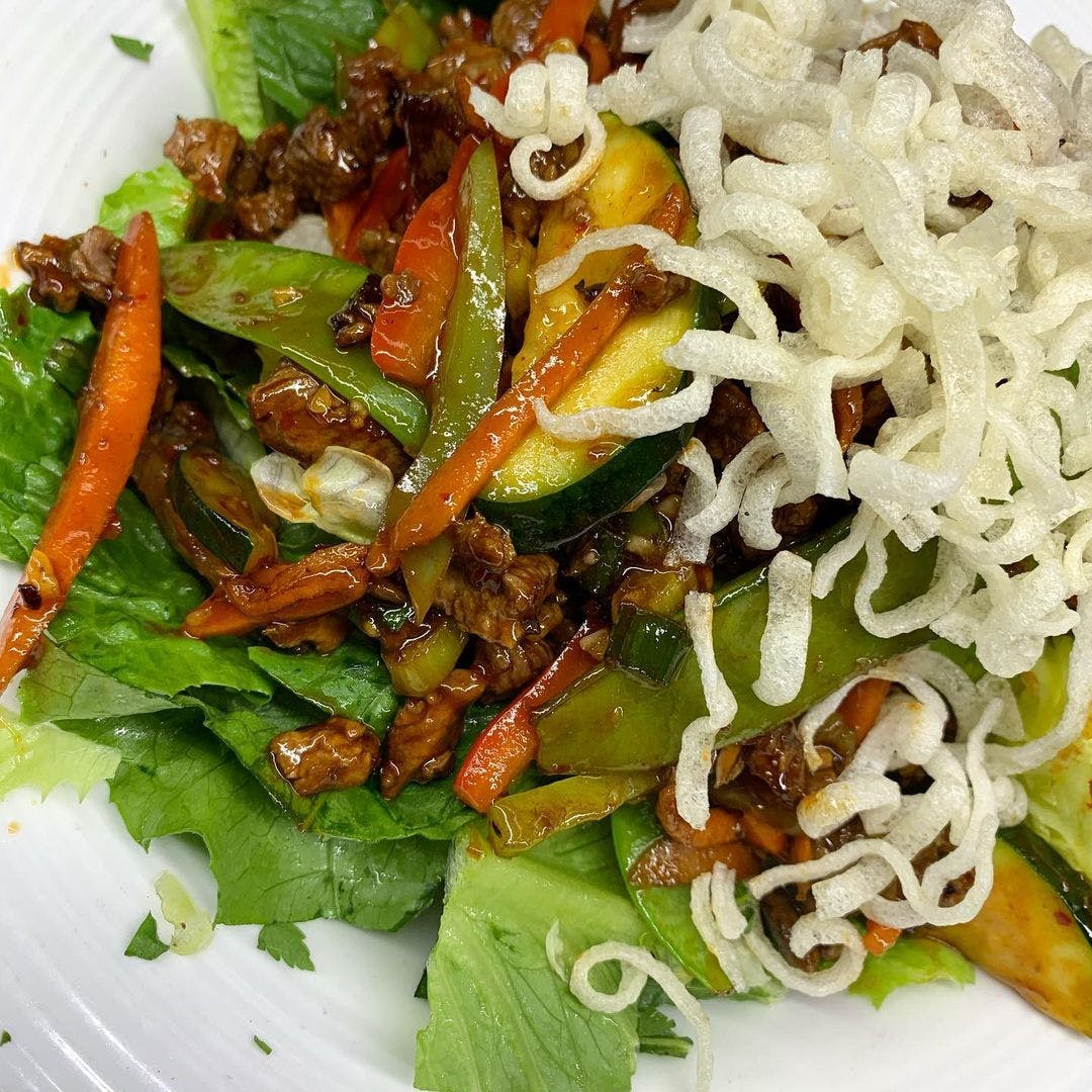 Roasted Ahi Tuna Salad