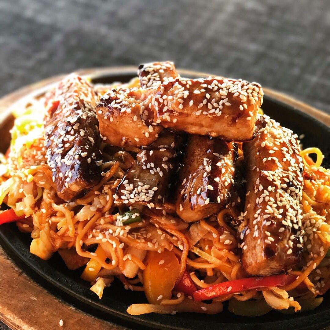 Asian Fusion Pasta