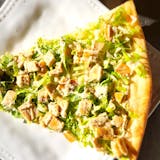 Grilled Chicken Caesar Salad Pizza Slice
