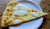 White Pizza Slice
