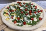 White Spinach Pizza