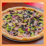 Vegetarian 4 Seasons Pizza Slice