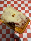 Sicilian Deep Dish Pizza Slice