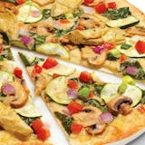 Dairy-Free Cheese Gourmet Vegetarian Pizza