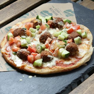 Falafel Tahini Pizza