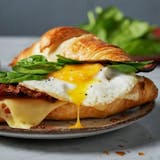 Florida Sunny Egg Croissant Breakfast