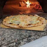Quattro Formaggi Pizza with Prosciutto