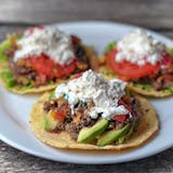 Grilled Beef Tostada (Carne Asada)