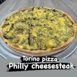 Philly Cheese Steak   Pan Pizza
