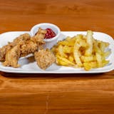 Kid's Three Pieces of Chicken Strips & French Fries