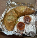 Three Toppings Calzone with Cheese