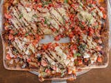 Sicilian Bruschetta Pizza with Fresh Mozzarella