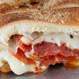 Pepperoni and Cheese Stromboli