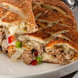 Sausage, Peppers and Onions Stromboli