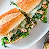 14" Grilled Chicken, Broccoli Rabe and Provolone Sandwich