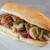 7" Sausage, Peppers and Onions Sandwich