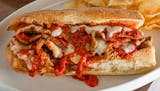 7" Eggplant Parmigiana Sandwich