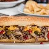 7" Philly Cheesesteak Sandwich