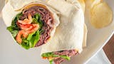 Roast Beef and American Cheese Wrap