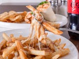 French Fries with Mozzarella and Gravy