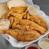 Mixed Fish with Fries