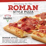 Roman Topped Pepperoni Pizza Slice