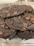 Freshly Baked Double Chocolate Cookies