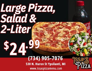 Large Pizza, Salad, & 2-Liter