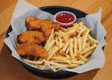 Chicken fingers with fries