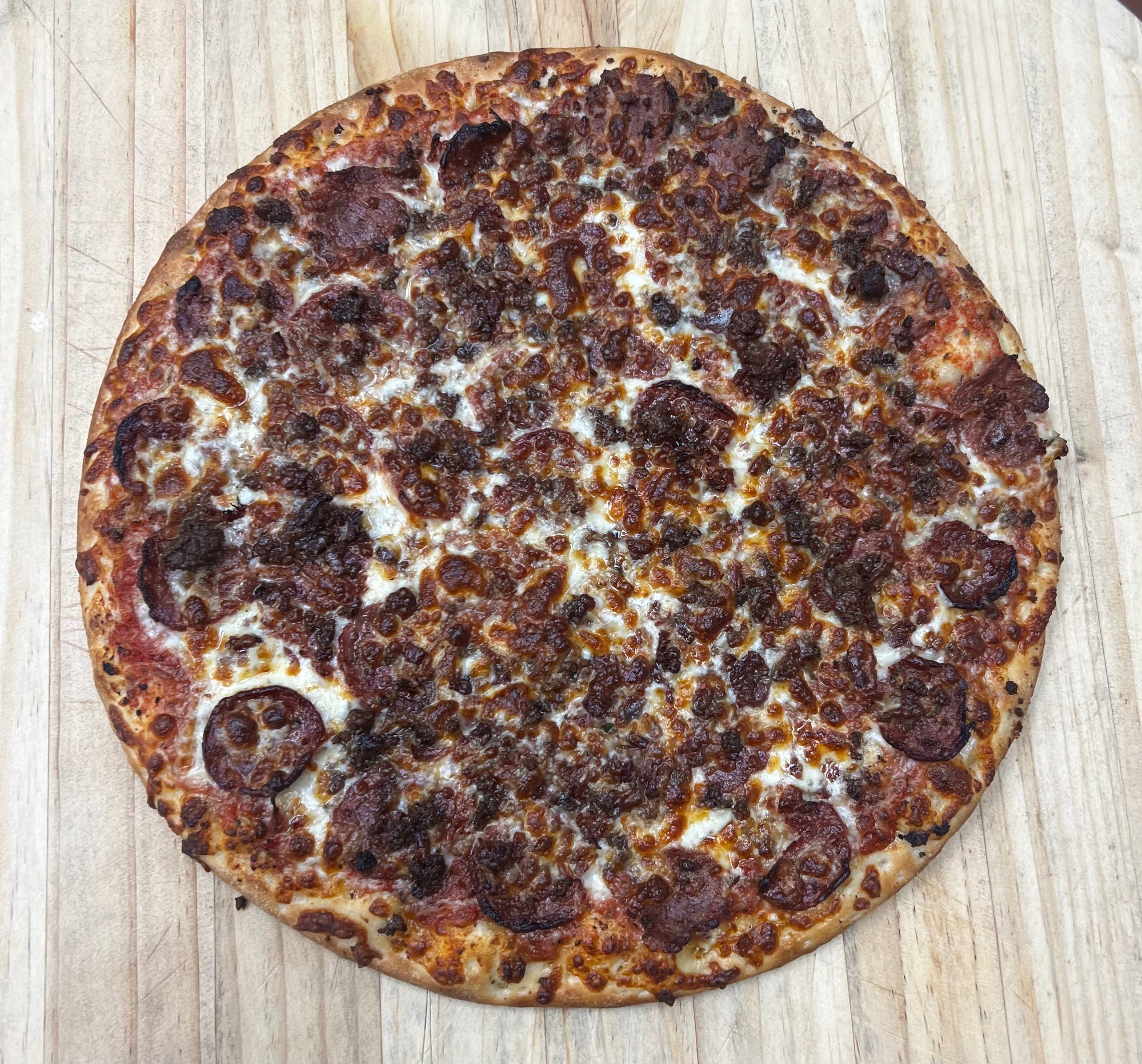 11. Mega Meat Pizza