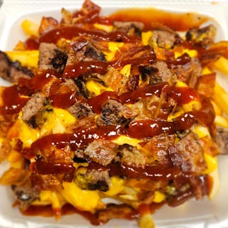 BBQ Bacon Cheeseburger Fries