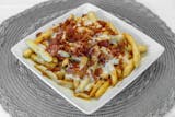 French Fries with Mozzarella Cheese & Bacon