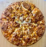 Gluten Free Buffalo Chicken Pizza