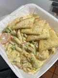 Urban Chicken & Shrimp Alfredo