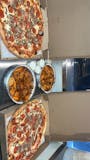 2 Large Pizzas with One Topping Each & 40 Wings Special