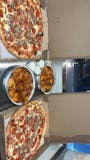 2 X-Large Pizzas with One Topping Each & 50 Wings Special