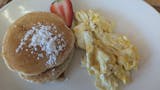 Pancakes with side of Eggs