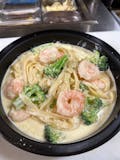 Pasta Alfredo Shrimp & Broccoli