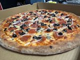 Pepperoni, Olives and Onions
