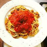 Spaghetti with "The Works"