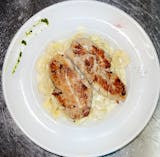 Tortellini Alfredo with Grilled Chicken