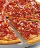 Dairy-Free Cheese Triple Pepperoni Pizza